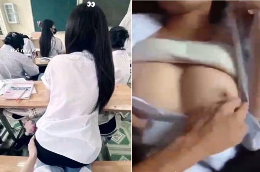 Clip sex cưỡng hiếp nữ sinh ngực đẹp xuống giường