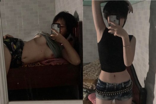 Cô nàng tóc ngắn sexy khoe vòng một nóng bỏng