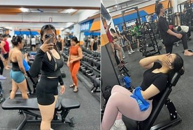 Gymer mông ngon sướng phê