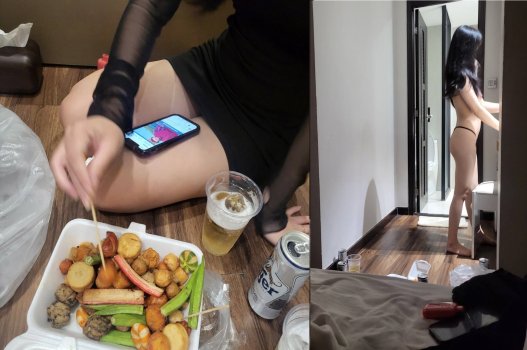 Mời cô gái đến nhà vui vẻ và trải nghiệm tiếp theo