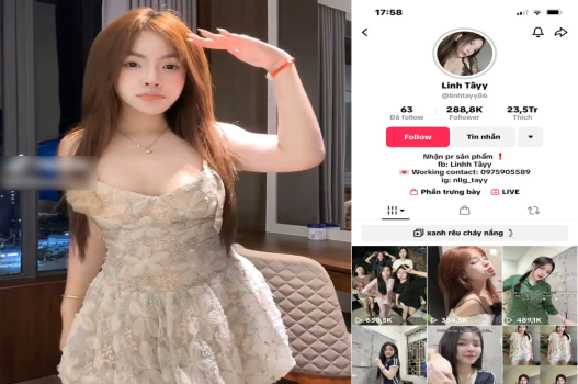 Video sex mới cô Linh Tây và bạn trai nóng bỏng
